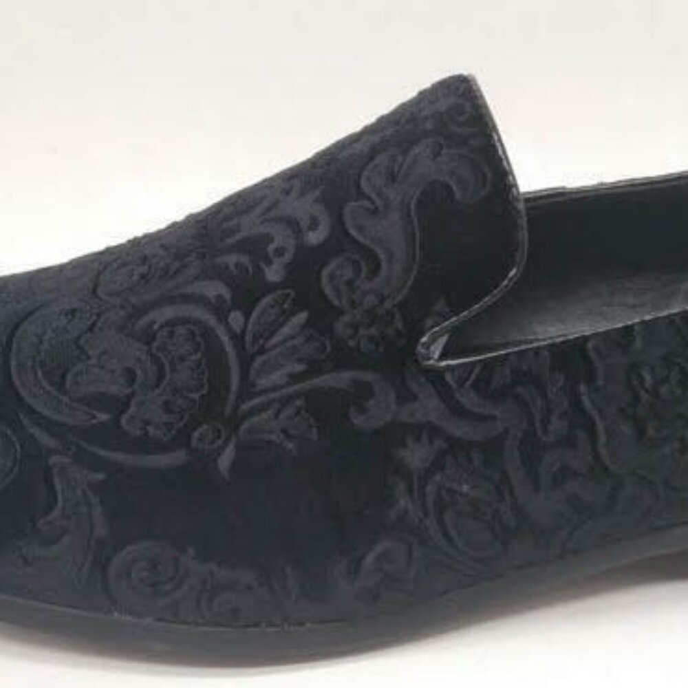 FREDERICO LEONE BLACK VELVET.  SZ 8.5